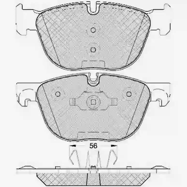 05p1496 - 0963 bmw x5 - x6 delantera 2007/...