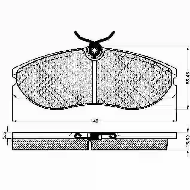 140933 - --0259ford maverick/nissan terrano delantera-----------