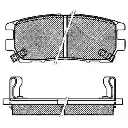 140980 - --0153mitsubishi montero v-6 90/94 trasera -----------