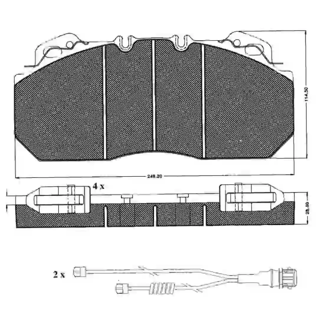 150163 - --0604meritor hd delantera-----------