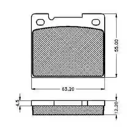 180770 - --0288dodge 1500/volvo 240 - 242 trasera -----------