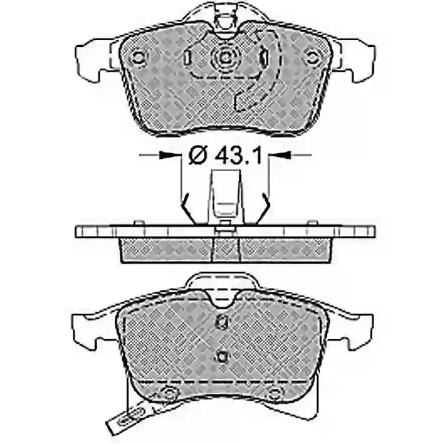 181592 - --0790chevrolet corsa c - meriva delantera-----------