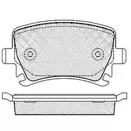 181600 - --0839audi a3/volkswagen bora trasera -----------