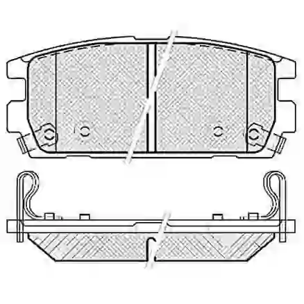 181615 - --0850hyundai terracan 01/ trasera -----------