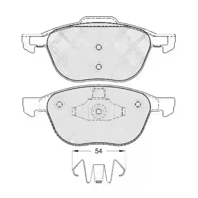 181617 - --0930ford focus/mazda/volvo delantera-----------