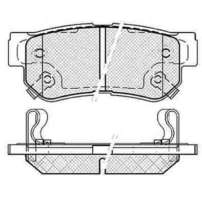 181645 - --0760hyundai santa fe trasera -----------