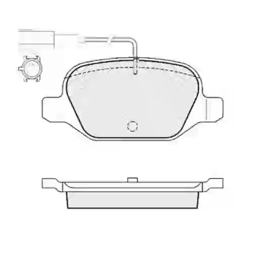 182037 - --1201alfa romeo mito/fiat 07/ trasera -----------