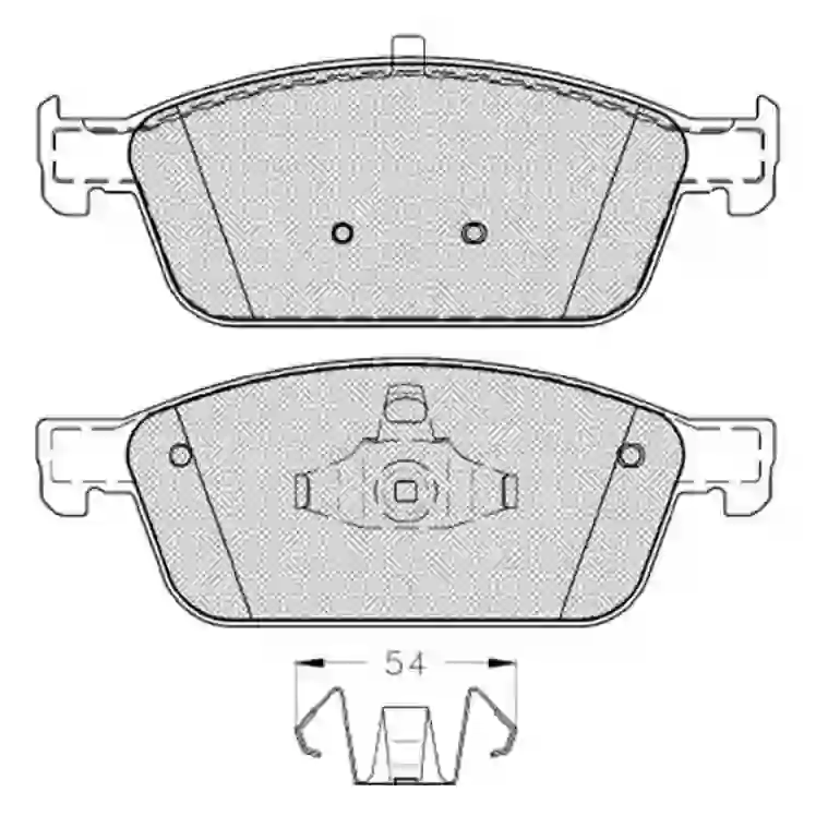 182134 - --1117ford focus st delantera-----------