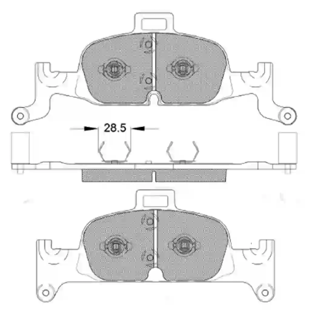 182279 - --1218audi a4 v - a5 - a6 - q5 15/ delantera-----------