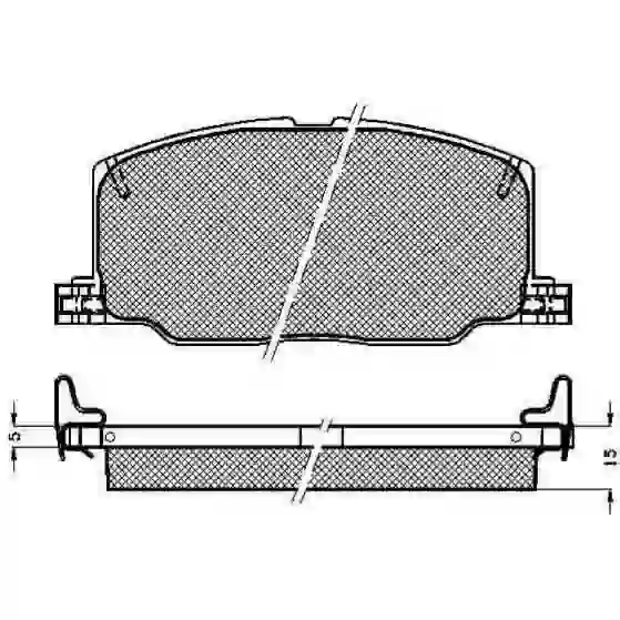 190004 - --0222toyota camry-corolla/lexus delantera-----------