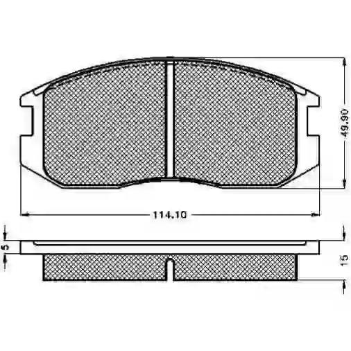 300150 - --0150mitsubishi colt-lancer/proton delantera-----------