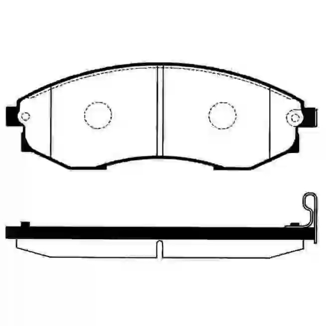 300492 - --0492hyundai/ssang yong istana delantera-----------