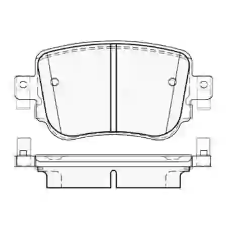 301169 - --1169volkswagen golf/audi/seat 10/ trasera -----------