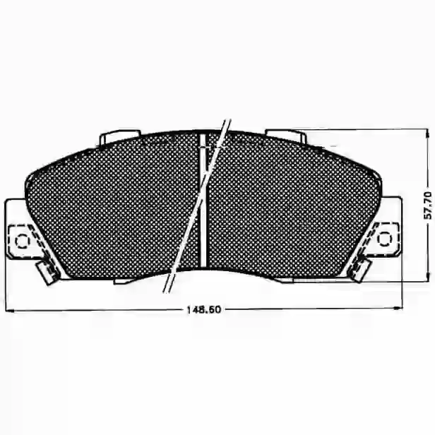 400088 - --0088honda accord/isuzu/rover delantera-----------