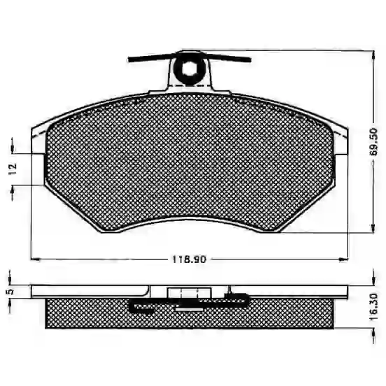 400356 - --0356seat/volkswagen golf delantera-----------