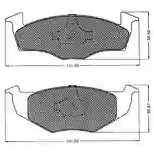 400370 - --0370seat cordoba/volkswagen polo delantera-----------