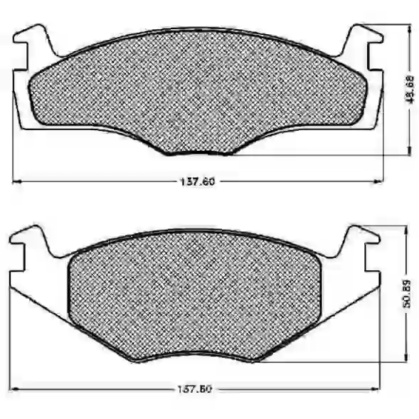 690202 - --0202seat cordoba-toledo/vw polo delantera-----------