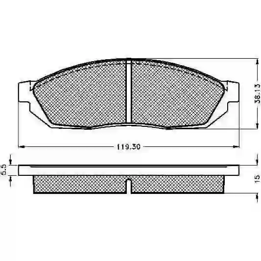 800078 - --0078daewoo damas/honda civic delantera-----------