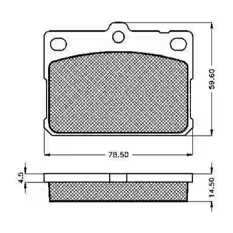 800146 - --0146hyundai pony/mitsubishi/honda delantera-----------