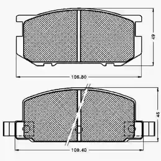 800206 - --0206subaru dl - gl delantera-----------