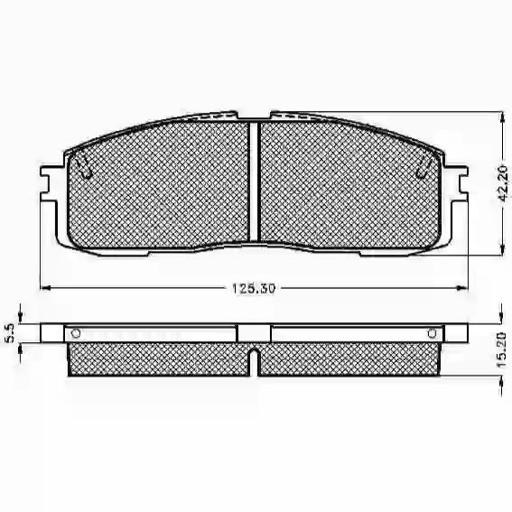 930230 - --0230toyota crown - supra 90/94 trasera -----------