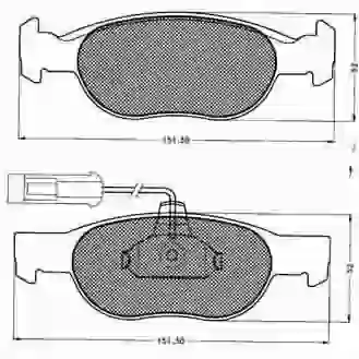 930499 - --0499fiat marea-brava-punto/lancia delantera-----------