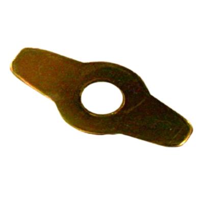 Ch521 - placa guia de zapata de freno - ford varios | chevrolet | dodge - largo 64mm