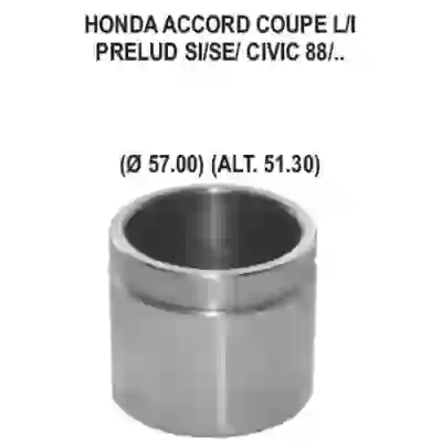 Pfd00262 - piston caliper ø 57mm alt 51.3mm honda accord-civic-prelude