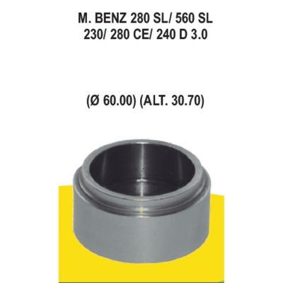 Pfd00906 - piston caliper - m. benz 280sl 560sl 230.6 280ce 240d 3.0 300tf - diam. 60 | alt. 30.70