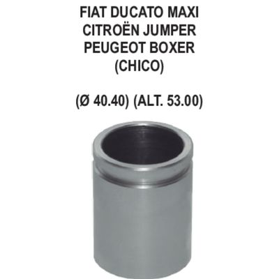 Pfd00909 - piston caliper ø 40.4mm alt.53mm fiat ducato maxi/peugeot boxer/citroen jumper