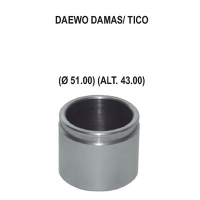Pfd00911 - piston caliper - daewo damas tico - diam. 51 | alt. 43