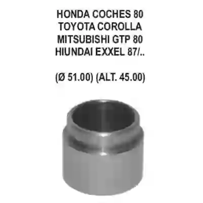 Pfd00935 - piston caliper - daewoo cielo | honda | hyundai exxel | mitsubishi coupe | toyota corolla - diam. 51 | alt. 45