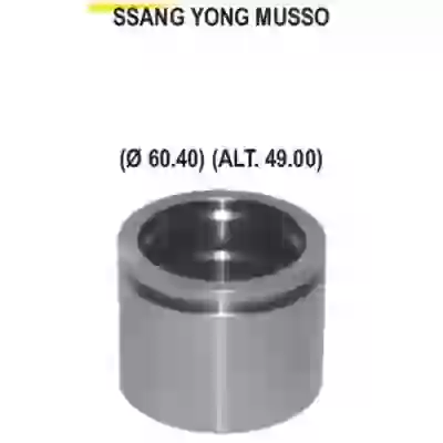 Pfd00937 - piston caliper - ssang yong musso syme - diam. 60.40 | alt. 49