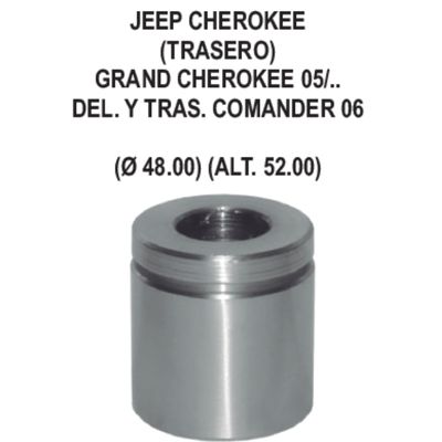 Pfd00952 - piston caliper - jeep grand cherokee | comander 06/.. - diam. 48 | alt. 52