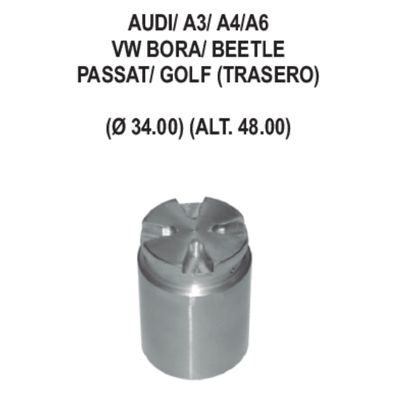 Pfd00963 - piston caliper - audi a3 | a4 | a6 | vw passat | golf | bora | beetle - diam. 34 | alt. 48