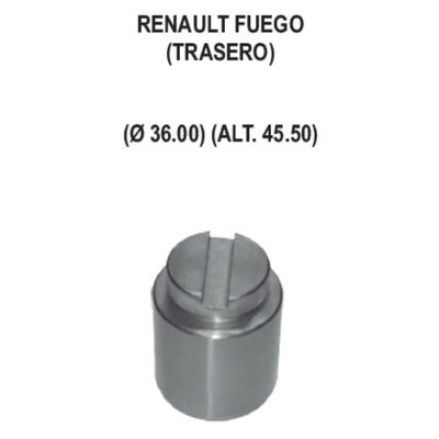 Pfd00969 - piston caliper - renault fuego - diam. 36 | alt. 45