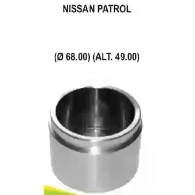 Pfd00980 - piston caliper ø 68mm alt49mm nissan patrol