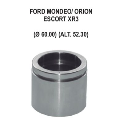 Pfd05622 - piston caliper - ford escort | xr3 | mondeo | orion - diam. 60. | alt. 52.30
