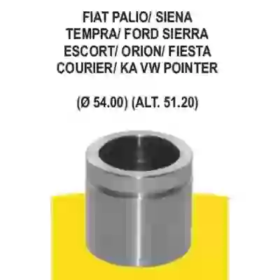 Pfd110178 - piston caliper ø 54mm alt 51.2mm fiat palio-siena-tempra/ford sierra-escort