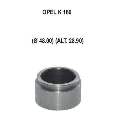 Pfd87838 - piston caliper - opel k-180 | dodge 1500 - diam. 48 | alt. 28.90