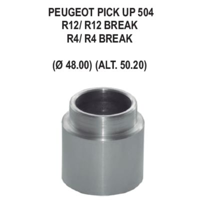 Pfd87840 - piston caliper - renault 4 | 12 | peugeot pick-up 504 - vw kombi - diam. 48 | alt. 50.20