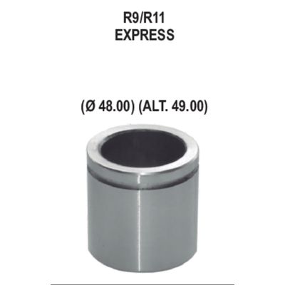 Pfd88096 - piston caliper - renault 11 turbo | 9 | 18 | express - diam. 48 | alt. 49